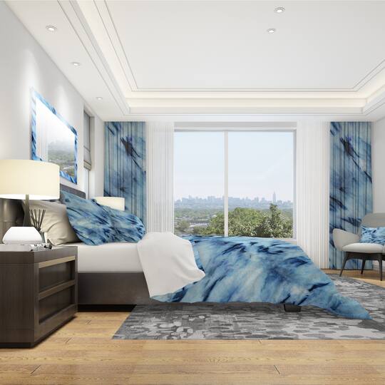 Designart 'Tie Dye' Modern & Contemporary Bedding Set - Duvet Cover & Shams